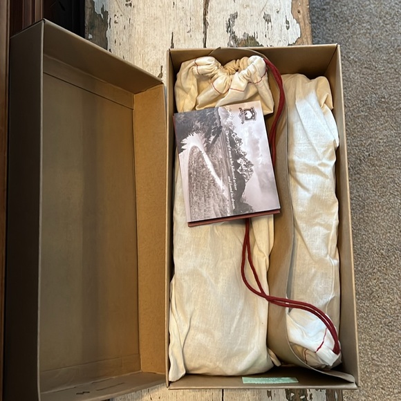 Trask Sadler Brandy American Steer brown men’s shoes size 8 1/2 M. - Picture 6 of 6